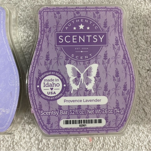 Scentsy Sparkling Magnolia & Provence Lavender Wax Bars - Picture 3 of 6